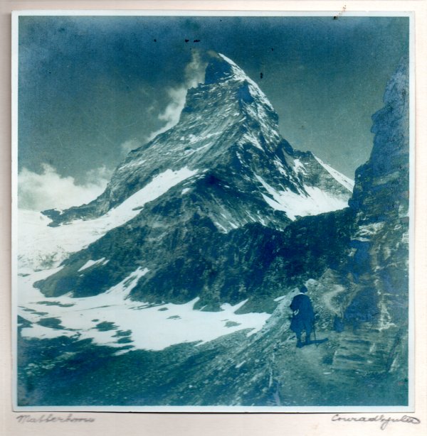Conrad Gyula, Matterhorn, Fotografie, fénykép