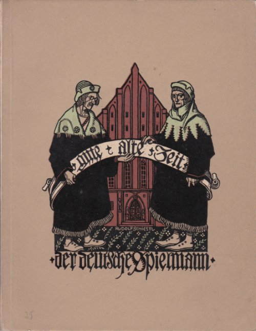 Rudolf Schiestl  "Gute alte Zeit" (Bildschmuck)